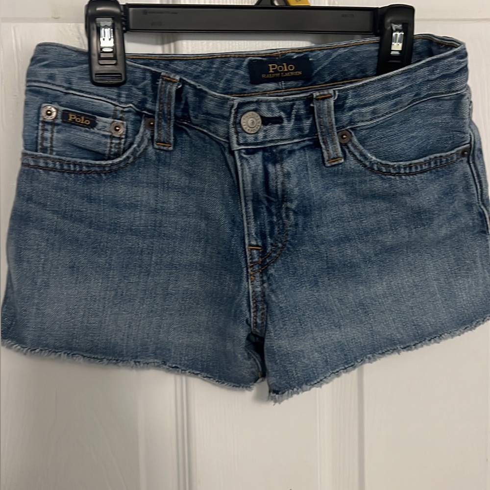 Polo Ralph Lauren Jean shorts Girls size 10